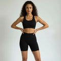 Sports Bra and Shorts Set