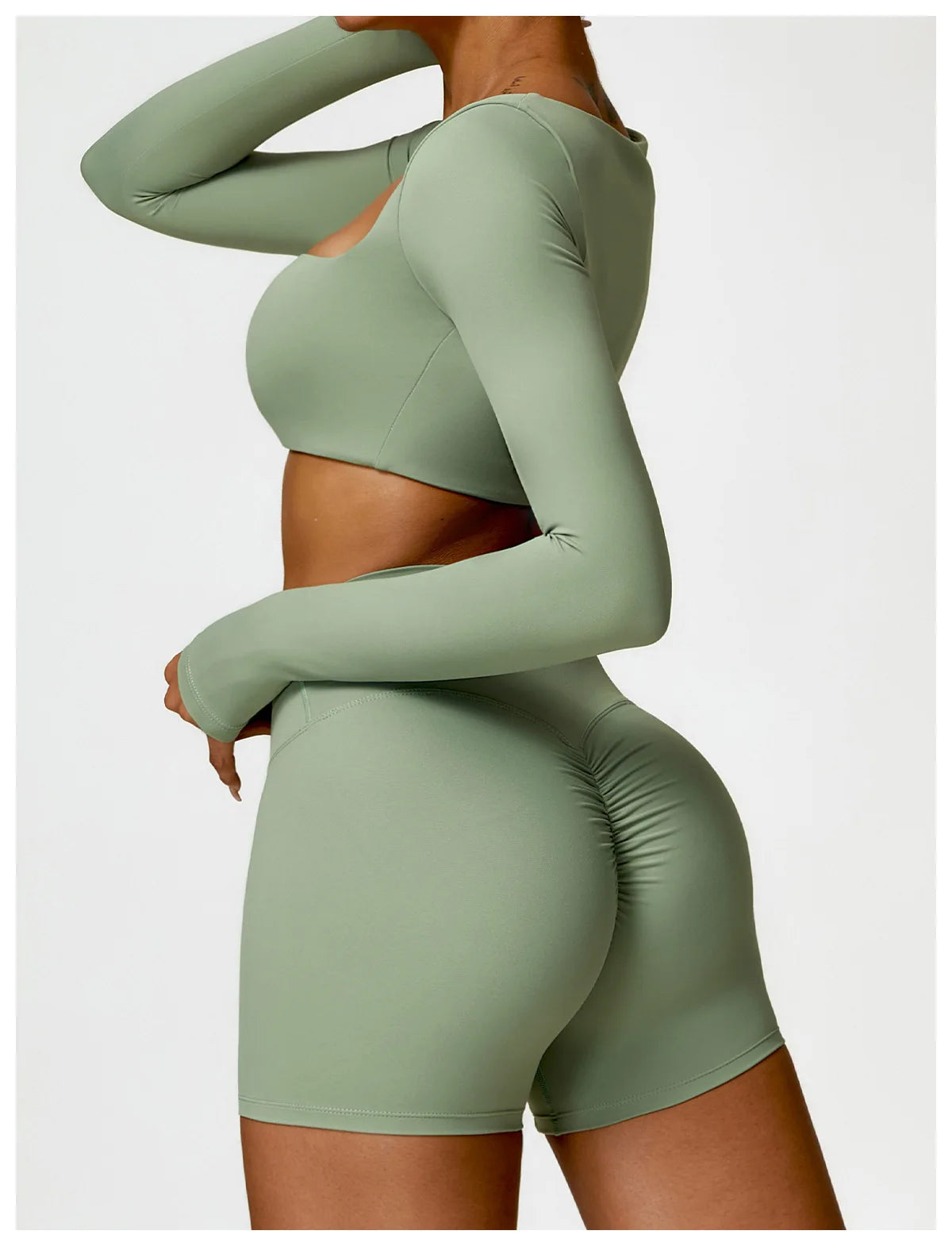 Luna Motion Set - Short and Long-sleeve Top