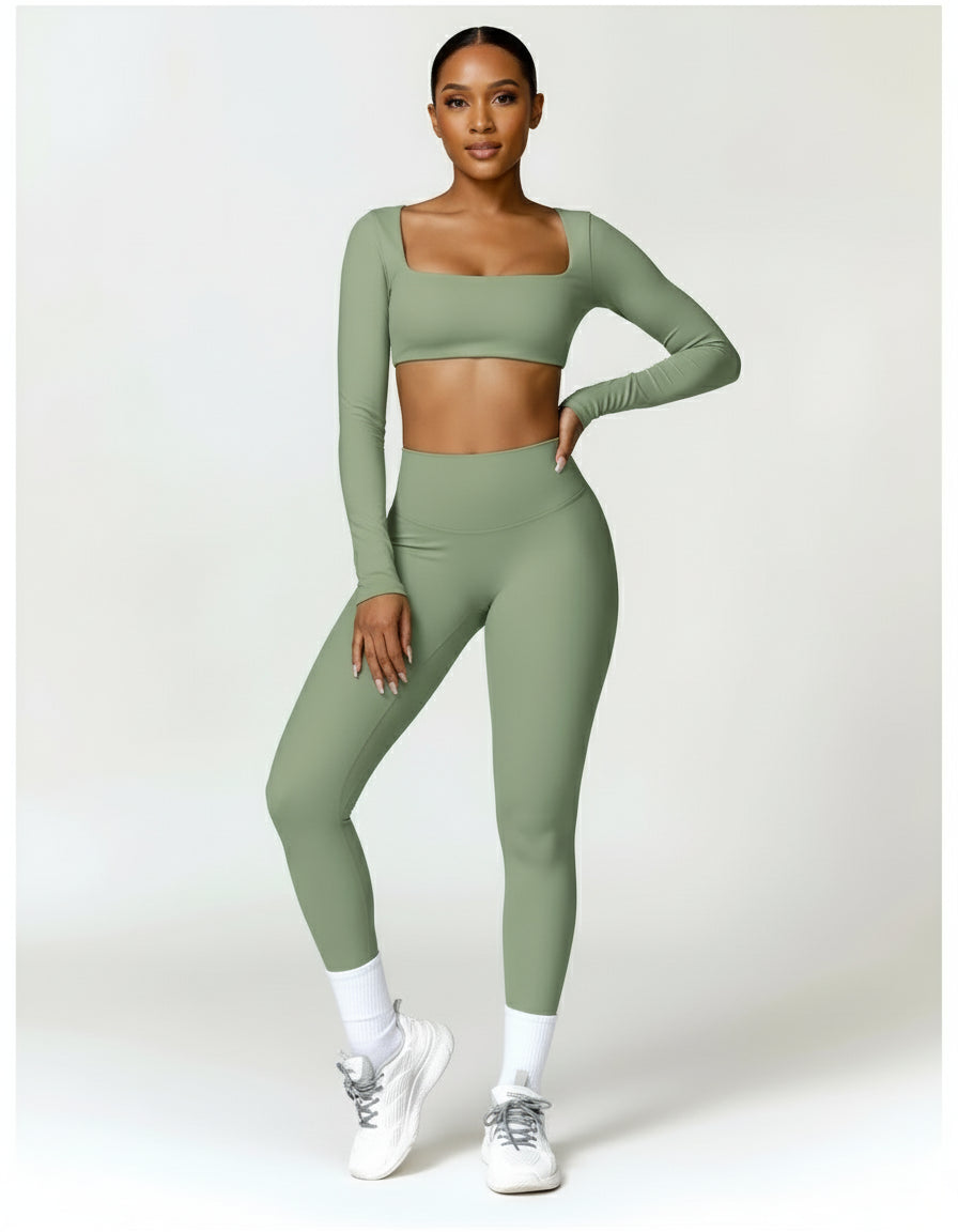 Luna Motion Set - Top with long sleeves and Leggings