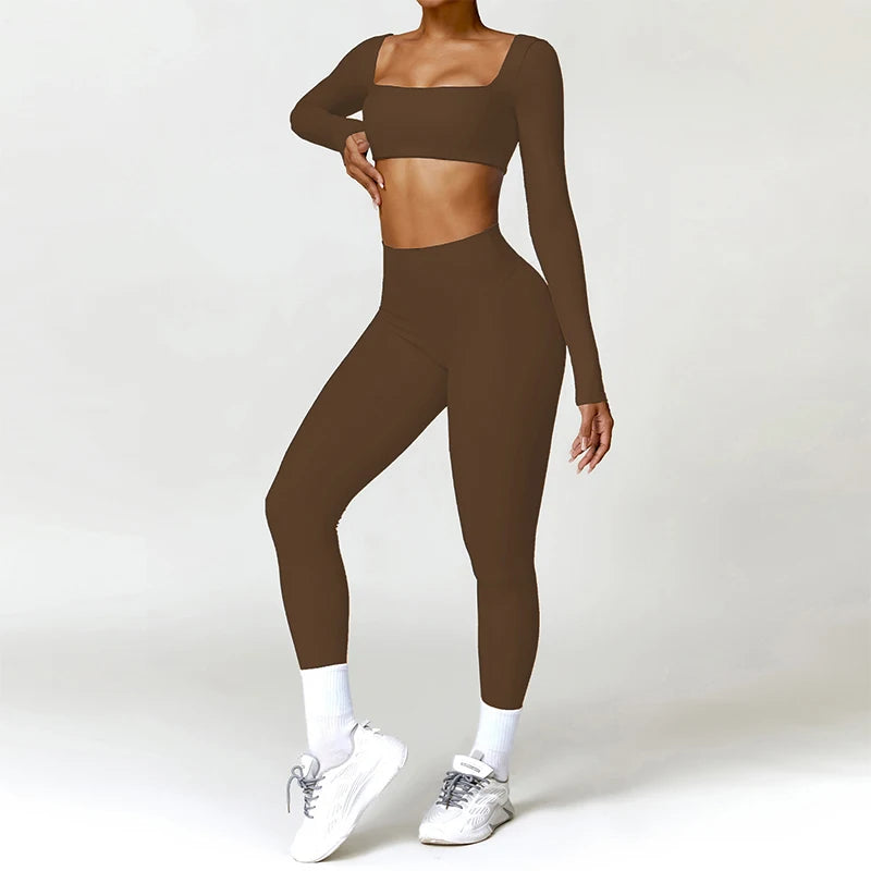 Luna Motion Set - Top with long sleeves and Leggings