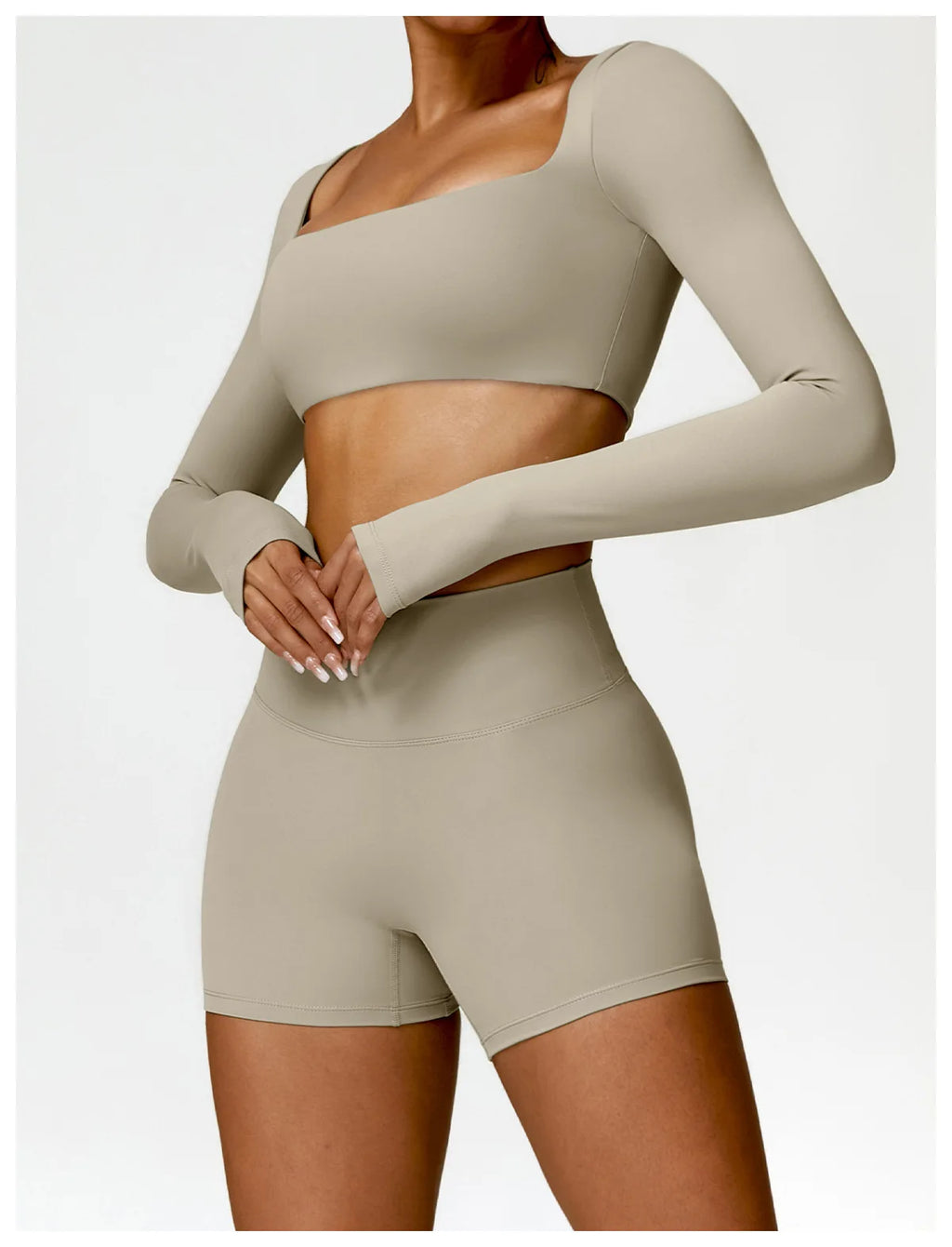 Luna Motion Set - Short and Long-sleeve Top