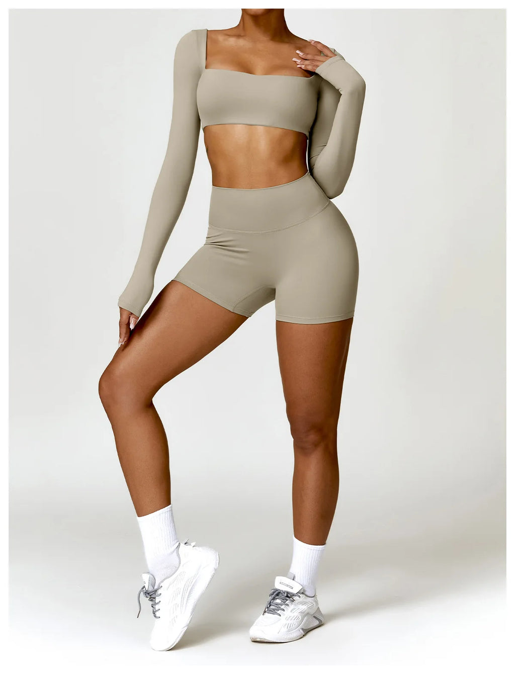 Luna Motion Set - Short and Long-sleeve Top