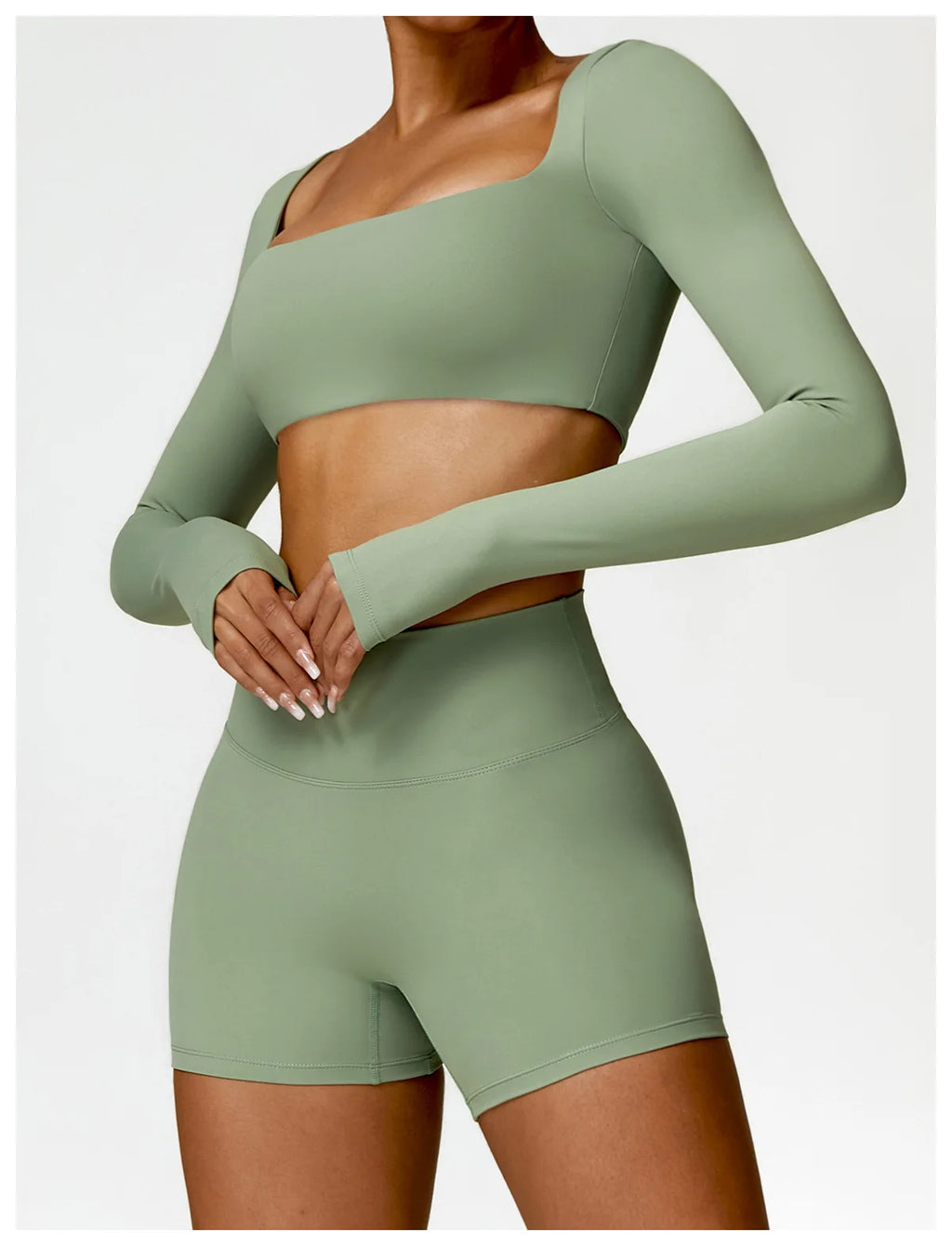 Luna Motion Set - Short and Long-sleeve Top